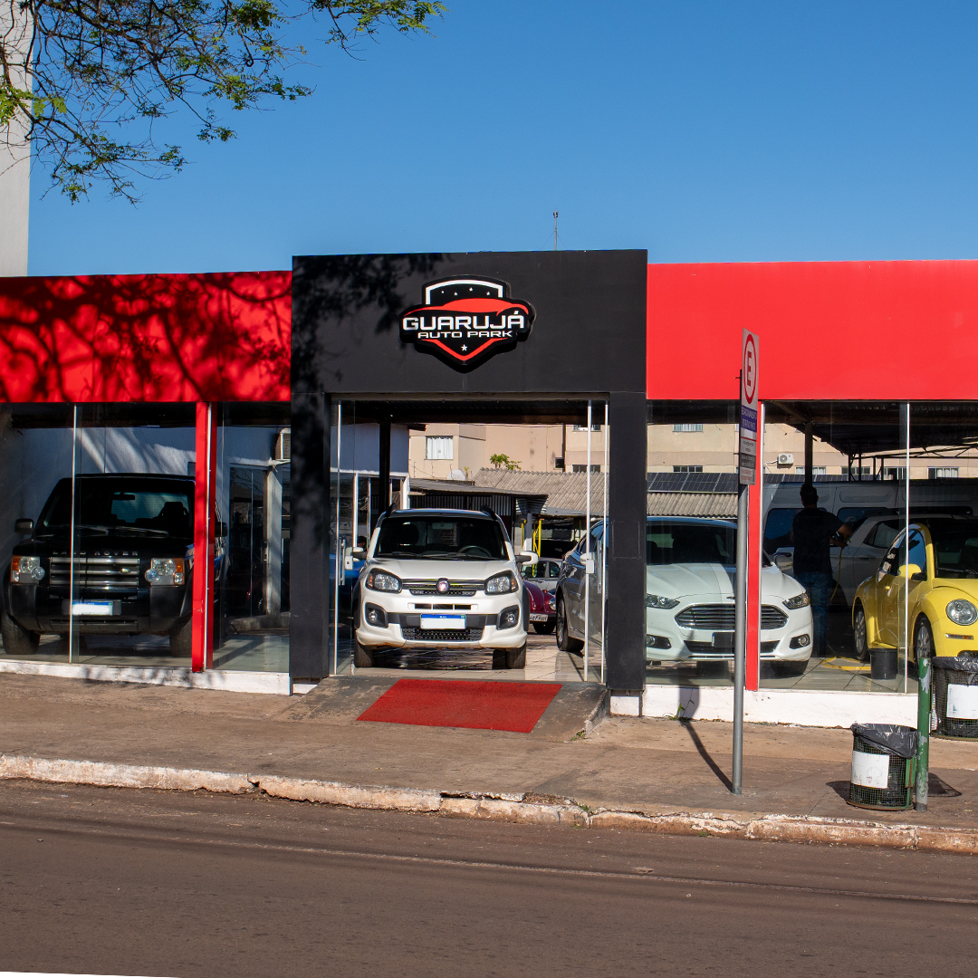 Fachada da loja Guarujá Auto Park